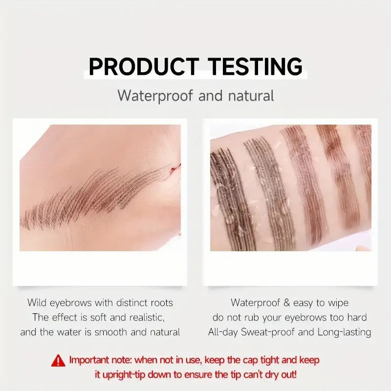 4-Prong Microblading Eyebrow Pen