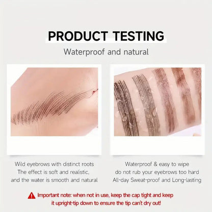 4-Prong Microblading Eyebrow Pen