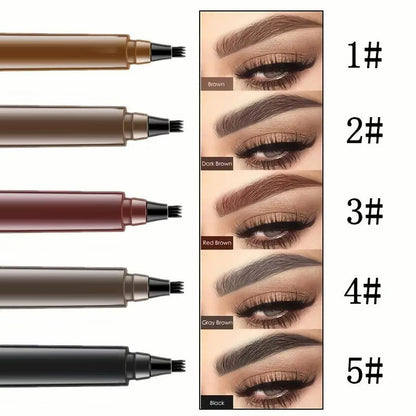 4-Prong Microblading Eyebrow Pen