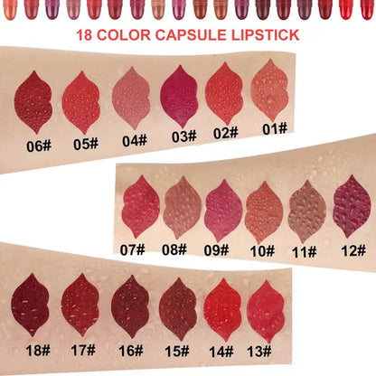 Velvet Matte Mini Lipstick Collection – 18 Shades