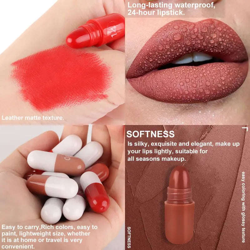 Velvet Matte Mini Lipstick Collection – 18 Shades