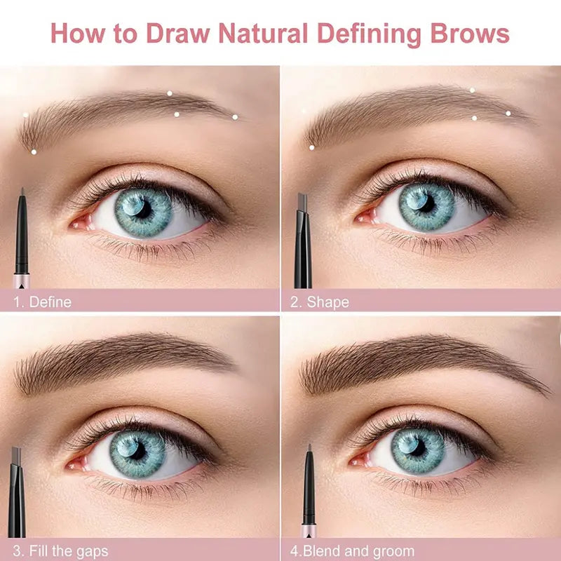 Retractable Brow Pencil with Spoolie