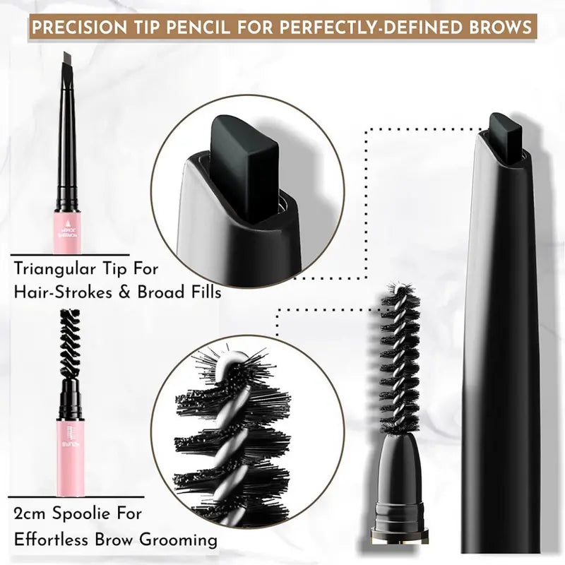Retractable Brow Pencil with Spoolie