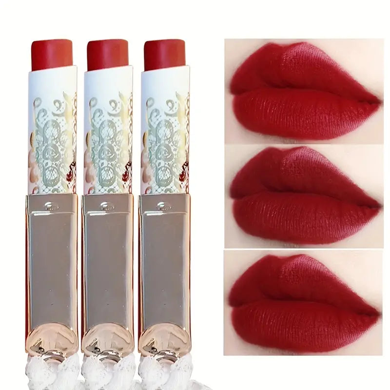 Lace-Embossed Velvet Matte Lipstick