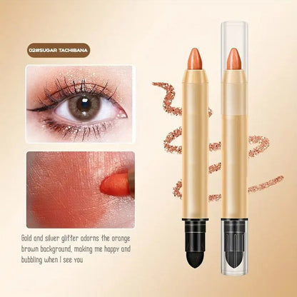 Dual-Ended Shimmer Eyeshadow Stick